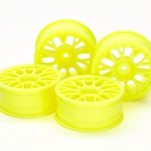 Tamiya 54850 RC Med-Narrow Mesh Wheels Set 24mm-Yellow