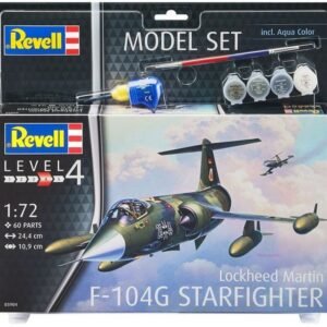 Revell Germany 1:72 Lockheed Martin F-104G Starfighter Model Set