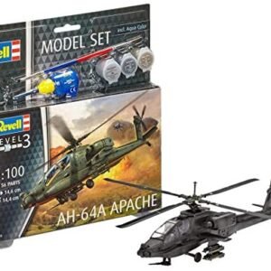 Revell Germany 1:100 AH-64A Apache Model Set