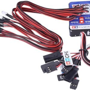 RC Car Light Kit, 12 LED Lighting System Simulation Flashing Lights