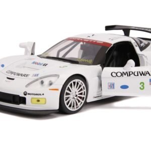 Jada 1/24 "BIGTIME Muscle" 2005 Corvette C6R - White