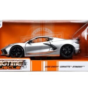 Jada 1/24 "BIGTIME Muscle" 2020 Corvette Stingray - Silver