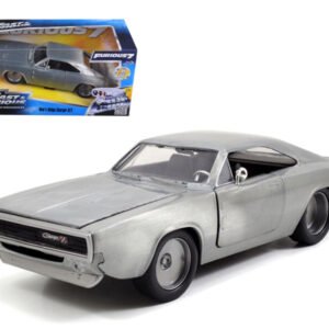 Jada 1/24 "Fast & Furious" 1968 Dodge Charger R/T - Bare Metal