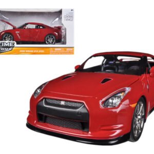 Jada 1/24 "BIGTIME Kustoms" 2009 Nissan GT-R - Vibrant Red