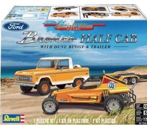 Revell 1:25 Ford Bronco Half Cab W/Dune Buggy
