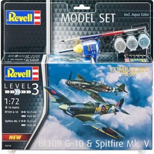 Revell 1:72 Combat Set Bf109G-10 & Spitfire Mk.V