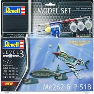 Revell 1:72 Combat Set Me262 & P-51B