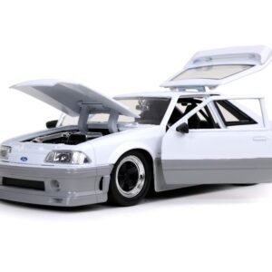 Jada 1/24 "BIGTIME Muscle" 1989 Ford Mustang GT - Glossy White