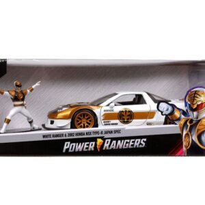Jada 1/24 "Hollywood Rides" 2002 Honda NSX w/ White Ranger