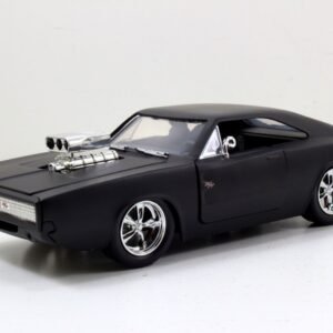 Jada 1/24 "Fast & Furious" 1970 Dodge Charger - Matte Black Ed.