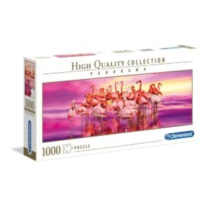Clementoni 1000PC HQC PANORAMA - FLAMINGO DANCE