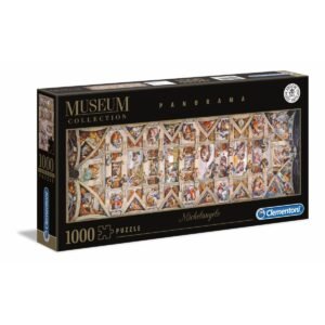 Clementoni 1000PC MUSEUM PANORAMA - THE SISTINE CHAPEL CEILING