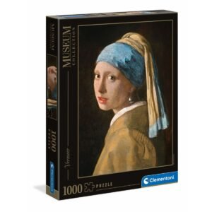 Clementoni 1000PC MUSEUM - VERMEER - GIRL WITH PEARL EARRING