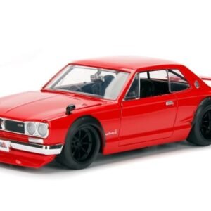 Jada 1/24 "JDM Tuners" 1971 Nissin Skyline GT-R-Red