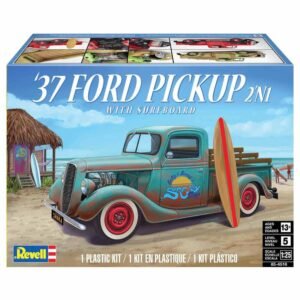 Revell 1:25 37 Ford Pickup 2 n 1 with Surfboard