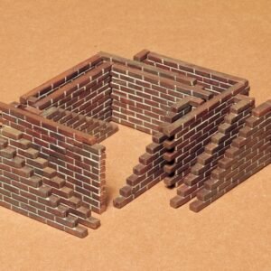 Tamiya 1/35 Brick Wall Set