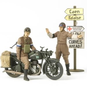 Tamiya 1/35 British Bsa M20 Motorcycle W/Military Police Set