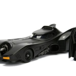 Jada 1/24 "Hollywood Rides" 1989 Batman Batmobile w/Batman