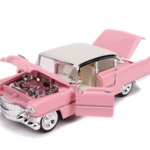 Jada 1/24 "Hollywood Rides" 1955 Cadillac Fleetwood w/ Elvis