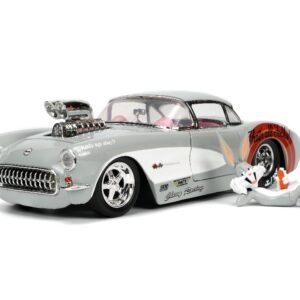 Jada 1/24 "Hollywood Rides" 1957 Corvette w/Bugs Bunny