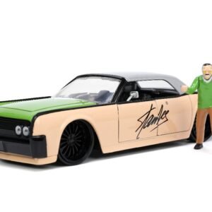 Jada 1/24 "Hollywood Rides" 1963 Lincoln Continental with Stan