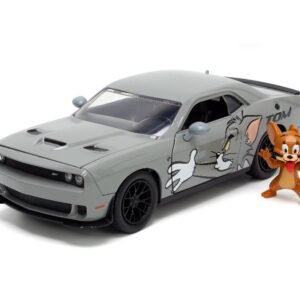 Jada 1/24 "Hollywood Rides" 2015 Challenger SRT8 Hellcat w/Jerry