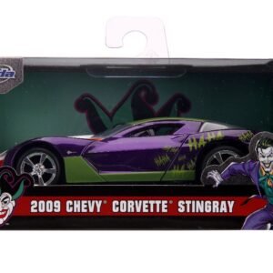 Jada 1/32 "Hollywood Rides" 2009 Corvette Concept (Joker Theme)