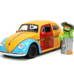 Jada 1/24 "Hollywood Rides" Sesame Street â€“ 1959 VW Beetle