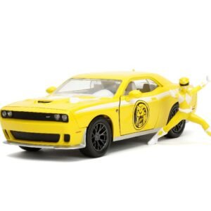 Jada 1/24 "Hollywood Rides" 2015 Challenger Hellcat YellowRanger