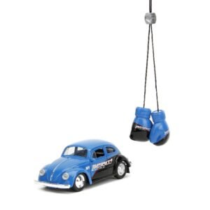 Jada 1/32 "PUNCH BUGGY" 1959 VW Beetle W/Boxing Gloves - Blue