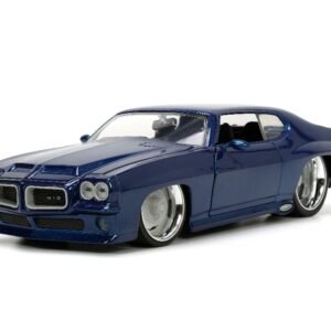 Jada 1/24 "BIGTIME Muscle" 1971 Pontiac GTO Judge - Metallic Dark Blue