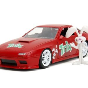 Jada 1/24 "Hollywood Rides" 1985 Mazda RX-7 with Trix Rabbit