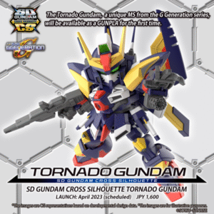 Bandai SD Cross Silhouette Tornado Gundam