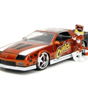 Jada 1/24 "Hollywood Rides" Cheetos 1985 Chevy Camaro w/Chester