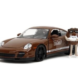 Jada 1/24 "Hollywood Rides" 2007 Porsche 911 Turbo w/Brown M&Ms