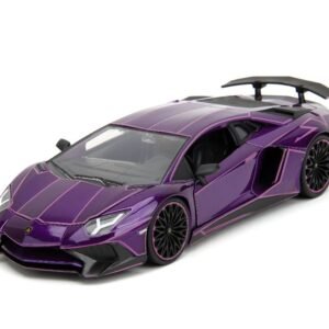 Jada 1/24 "Pink Slips" Lamborghini Aventador SV - Candy Purple