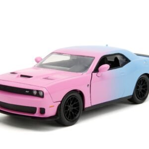 Jada 1/24 "Pink Slips" 2015 Challenger SRT Hellcat - Blue/Pink