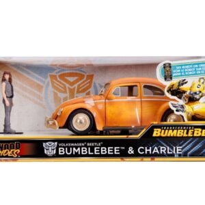 Jada 1/24 "Hollywood Rides" VW Beetle - Bumblebee w Charlie