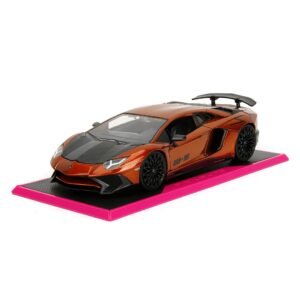 Jada 1/24 Pink Slips w/Base - Lamborghini Aventador SV