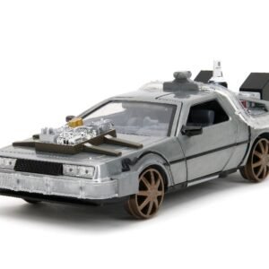 Jada 1/24 Back To The Future Part III - Time Machine w/Light (Rail Wheel)