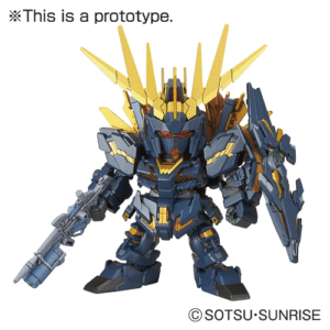 Bandai SD EX-Standard 015 Unicorn Gundam 02 Banshee Norn (Destroy Mode)