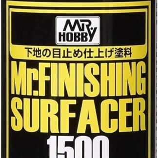 Mr Finishing Surfacer Spray 1500 Black