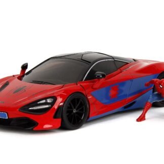 Jada 1/24 "Hollywood Rides" - Marvel McLaren 720S w/ Spider-Man