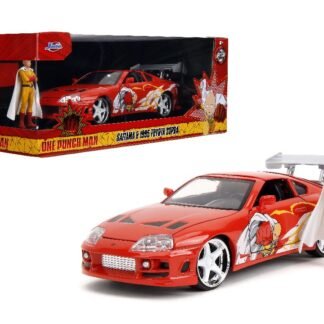 Jada 1/24 "Hollywood Rides" - 1995 Supra w/ One Punch Man