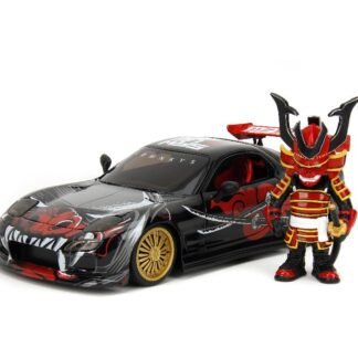 Jada 1/24 "Hollywood Rides" - Lab Monkleys - 1993 RX-7 w/ Saru