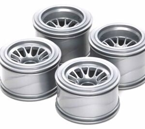 Tamiya F104 Mesh Wheels (Rubber Tire)