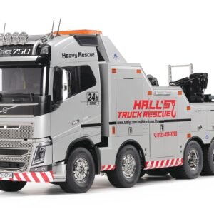 Tamiya 47528 1/14 Volvo FH16 Tow Truck Silver Pre-painted