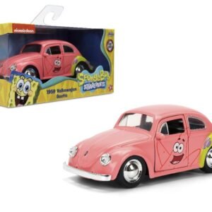 Jada 1/32 "Hollywood Rides" Spongebob 1959 Beetle (Patrick)