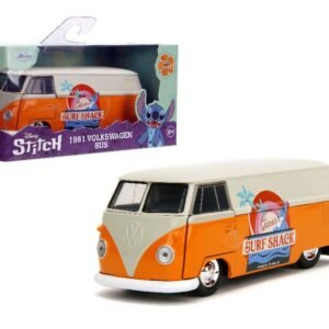 Jada 1/32 "Hollywood Rides" - Disney 1961 VW Bus (Stitch Theme)