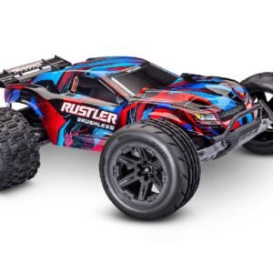 Traxxas 37454-4 1/10 Rustler HD VX3 BL 2WD RTR